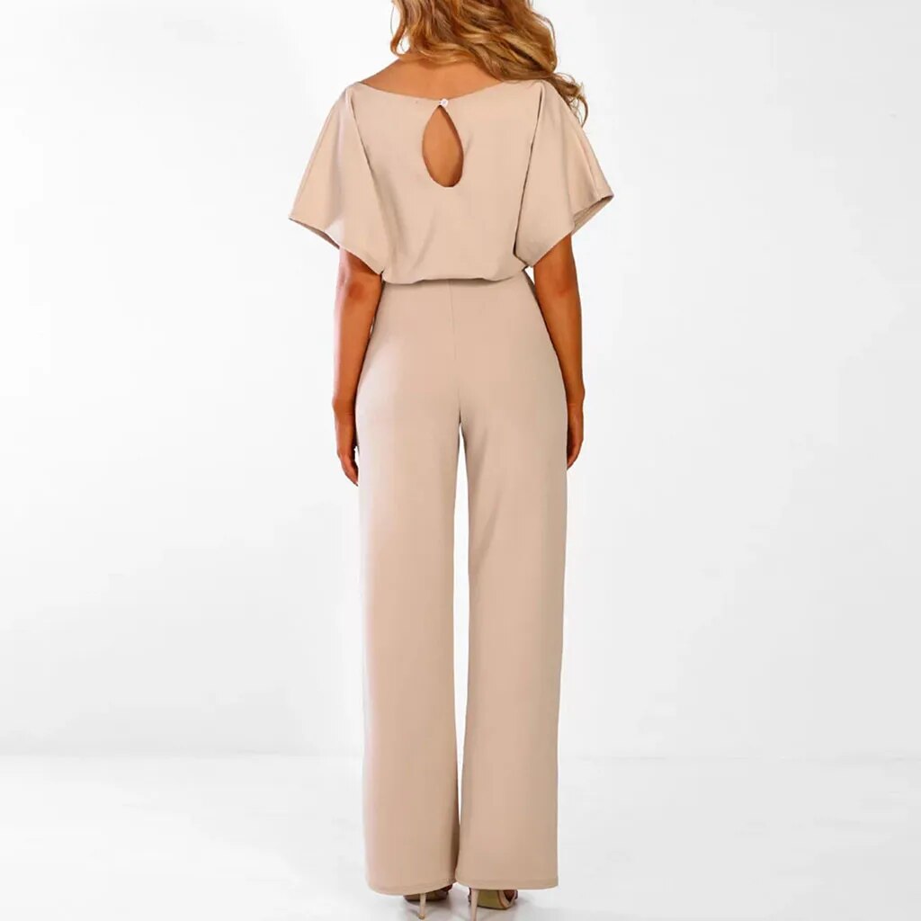 Jumpsuit Élégant avec Ceinture – Confort et Style pour Toutes Occasions 3