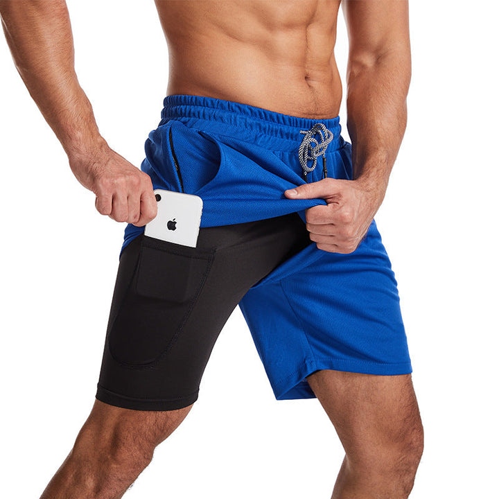 Maillot de Bain Sportif Homme Sèche Rapide avec Poches Zippées – Confort et Performance pour Natation et Fitness 10