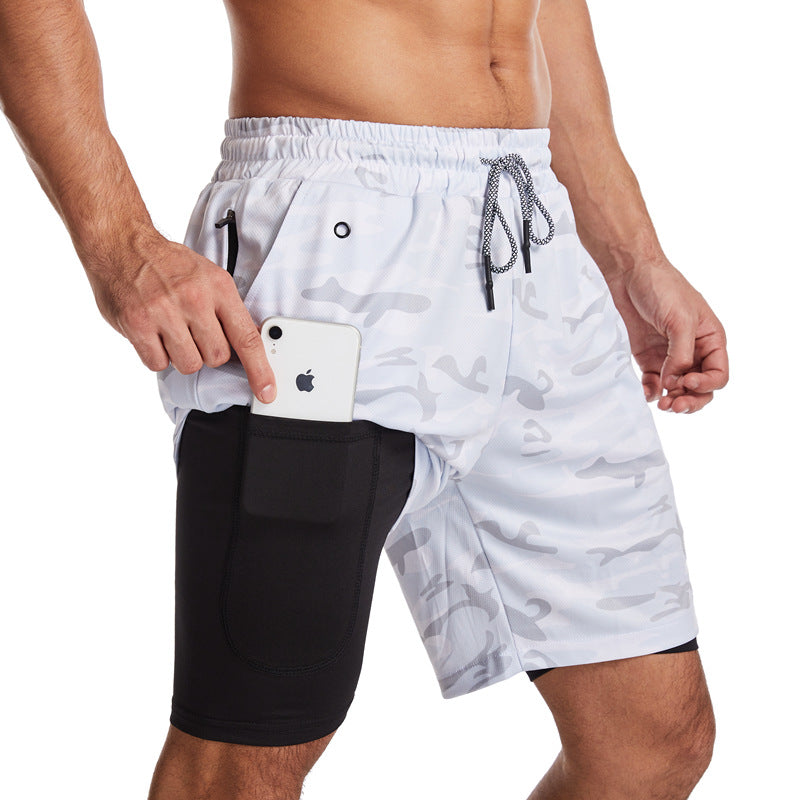 Maillot de Bain Sportif Homme Sèche Rapide avec Poches Zippées – Confort et Performance pour Natation et Fitness 14