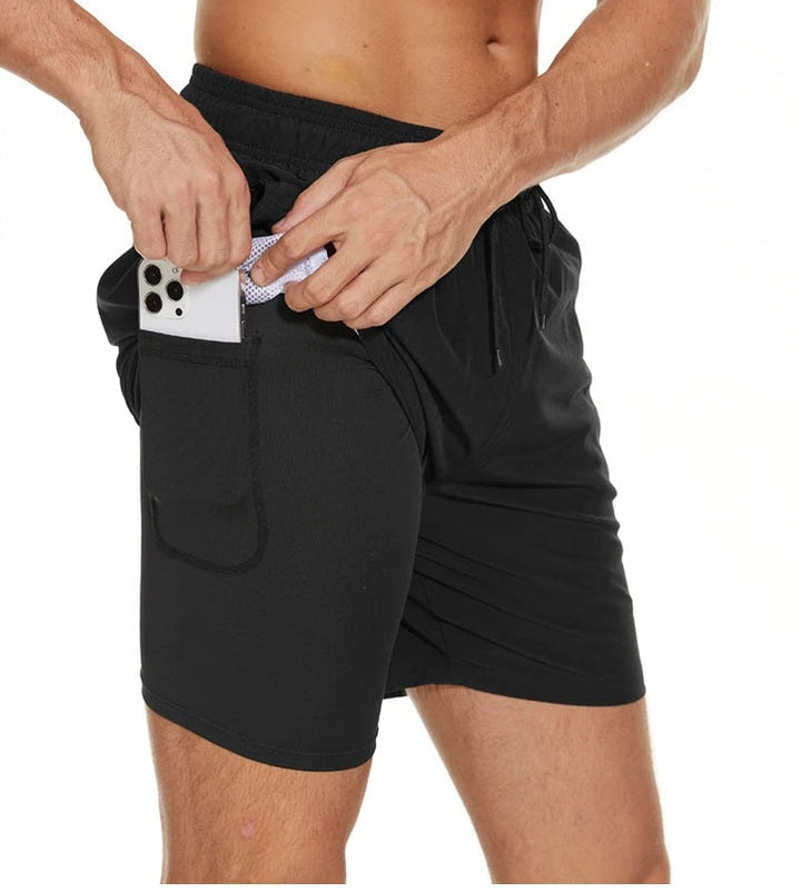 Maillot de Bain Sportif Homme Sèche Rapide avec Poches Zippées – Confort et Performance pour Natation et Fitness 5