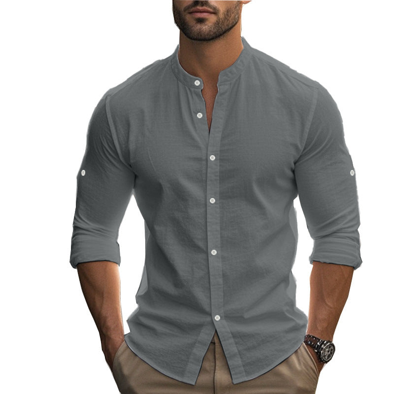 Chemise en Lin Homme – Légère, Confortable et Idéale pour l’Été