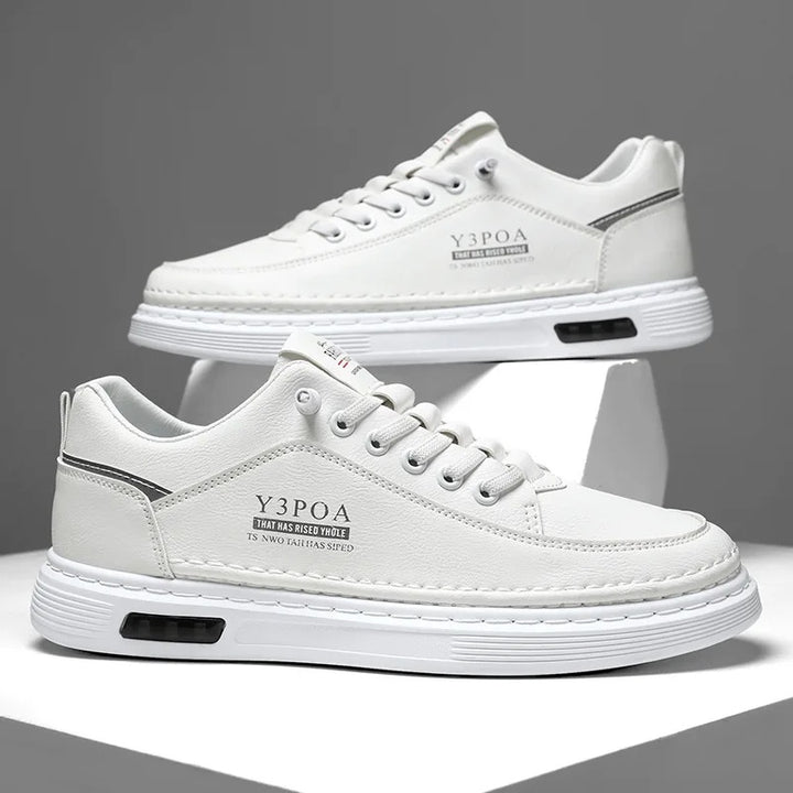 Baskets Homme en Cuir – Élégantes et Confortables