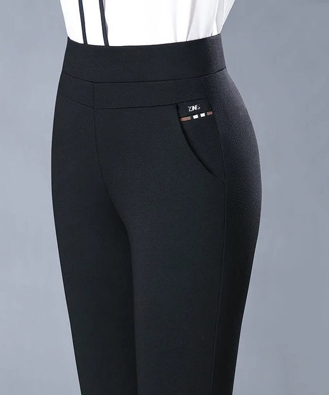 Pantalon Femme - Taille Haute Stretch Confortable