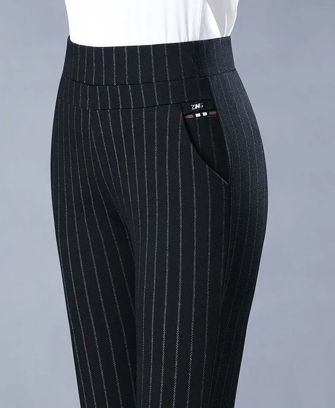 Pantalon Femme - Taille Haute Stretch Confortable