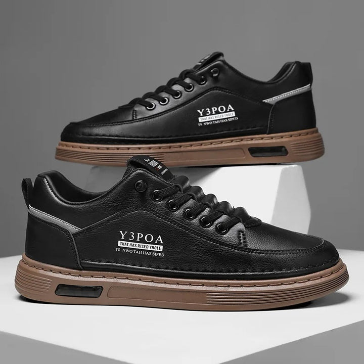 Baskets Homme en Cuir – Élégantes et Confortables