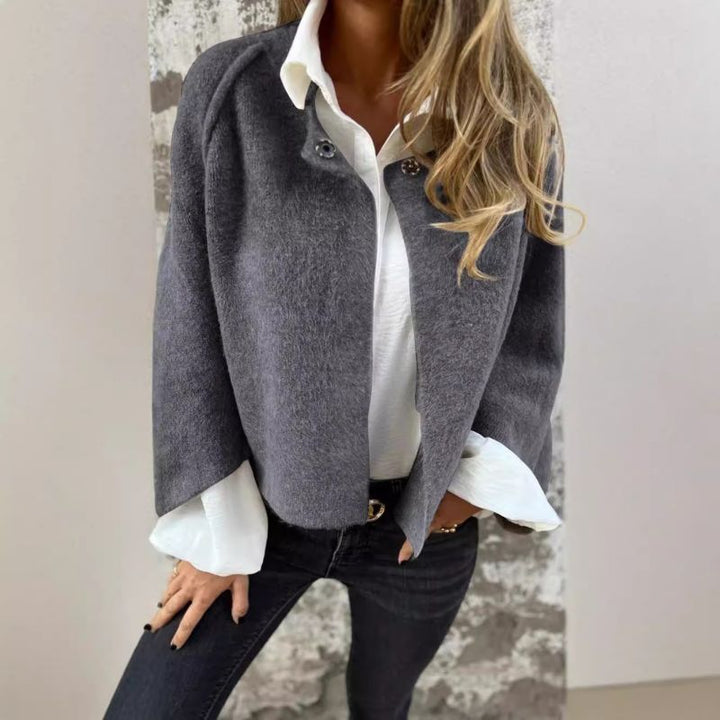 Manteau Femme Élégant en Polyester et Spandex – Confort Optimal et Coupe Moderne pour la Saison 2