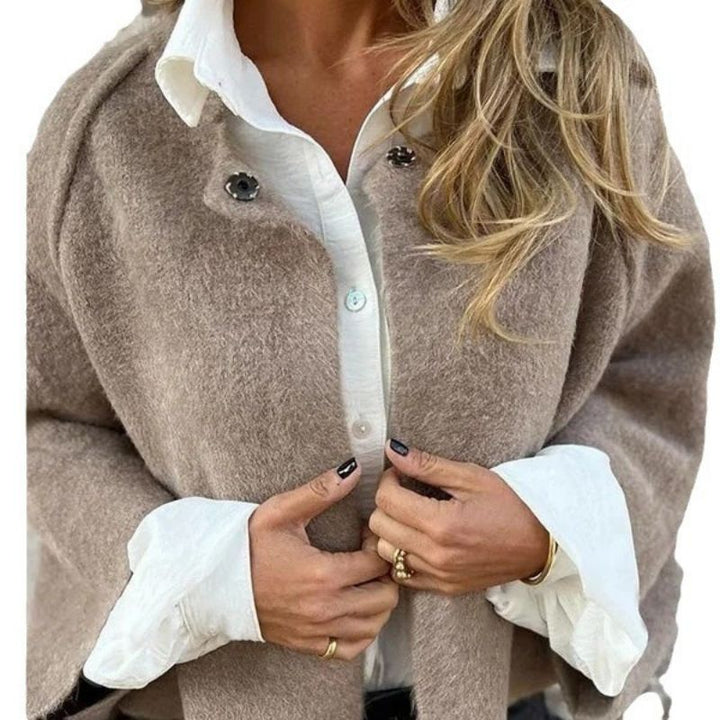 Manteau Femme Élégant en Polyester et Spandex – Confort Optimal et Coupe Moderne pour la Saison 8