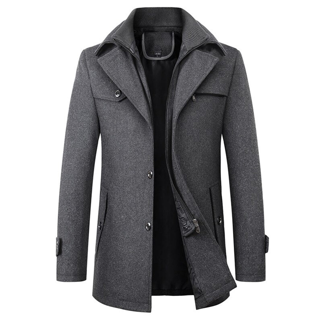 Manteau Hiver Homme Long Élégant et Chaud DARIO - Confort Optimal et Style Intemporel 2