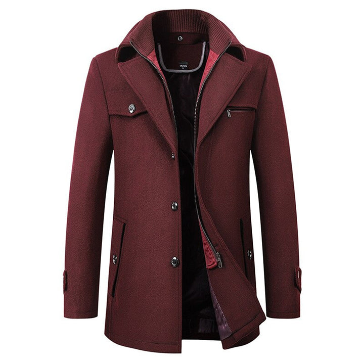 Manteau Hiver Homme Long Élégant et Chaud DARIO - Confort Optimal et Style Intemporel 3