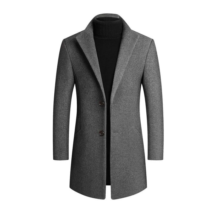 Manteau Hiver Homme en Laine Résistant au Vent – Élégant et Confortable, Plusieurs Tailles Disponibles 2