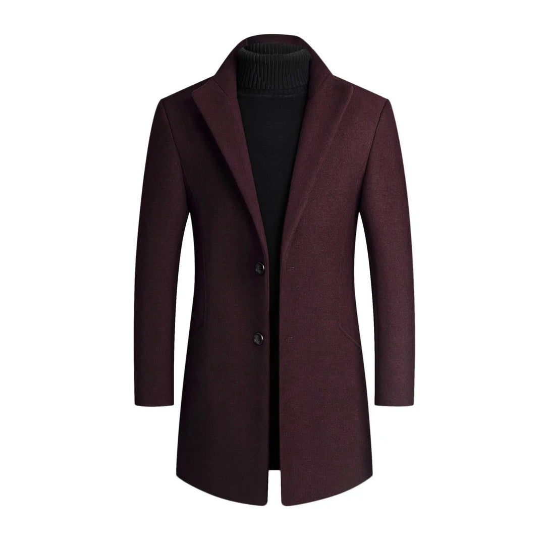 Manteau Hiver Homme en Laine Résistant au Vent – Élégant et Confortable, Plusieurs Tailles Disponibles 3