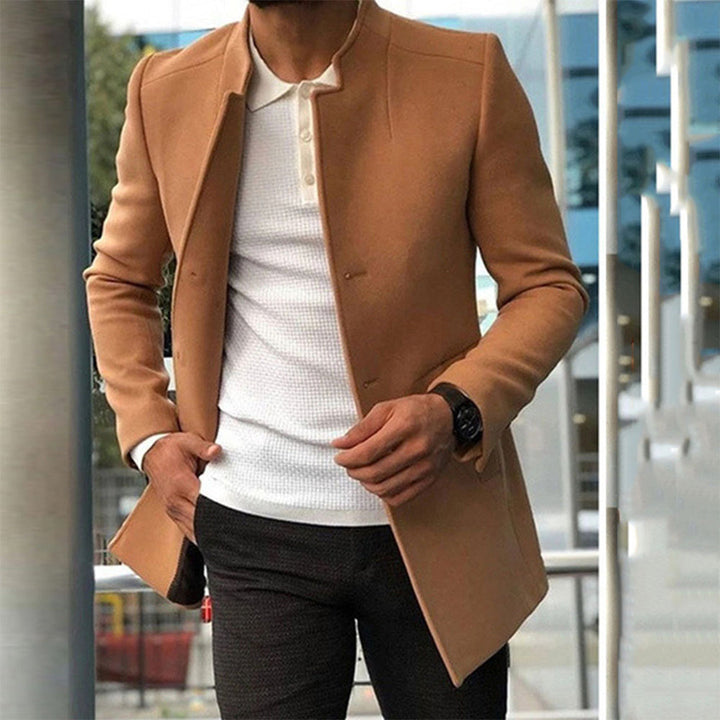 Manteau d'Hiver Élégant pour Hommes avec Isolation et Résistance aux Intempéries - Long et Polyvalent 0