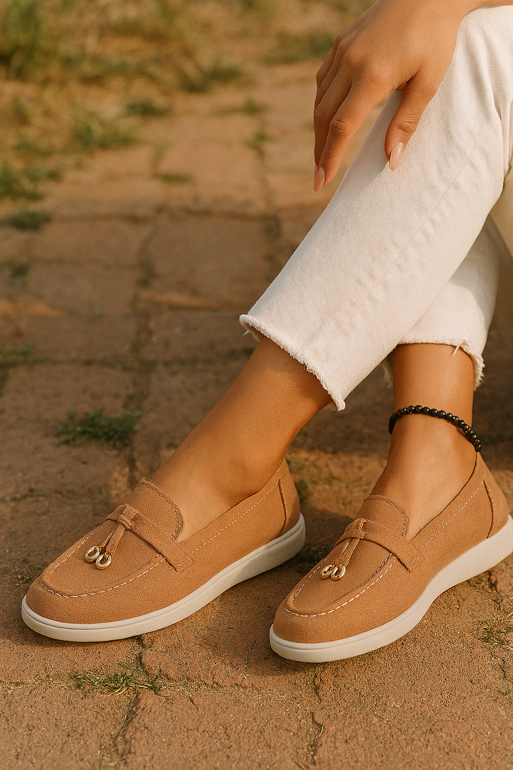 Mocassins Femmes Élégants en Cuir Synthétique - Confort Optimal et Style Intemporel, Disponible en Plusieurs Couleurs 1