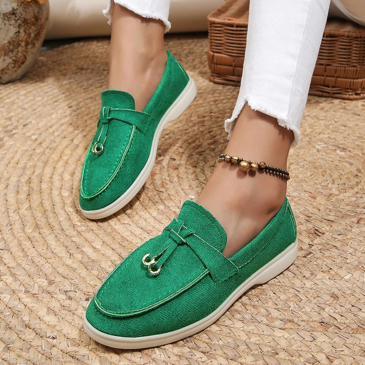 Mocassins Femmes Élégants en Cuir Synthétique - Confort Optimal et Style Intemporel, Disponible en Plusieurs Couleurs 3