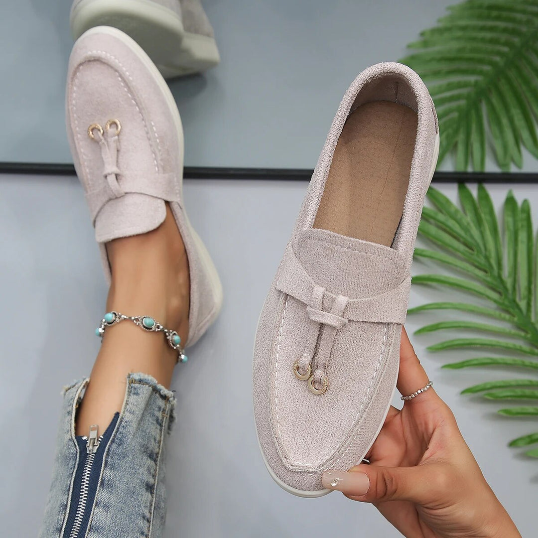 Mocassins Femmes Élégants en Cuir Synthétique - Confort Optimal et Style Intemporel, Disponible en Plusieurs Couleurs 4