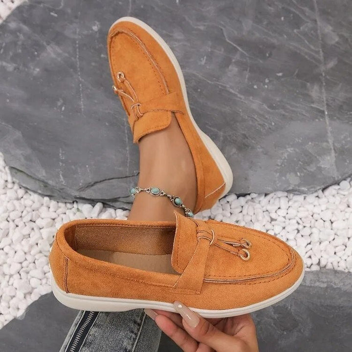 Mocassins Femmes Élégants en Cuir Synthétique - Confort Optimal et Style Intemporel, Disponible en Plusieurs Couleurs 5