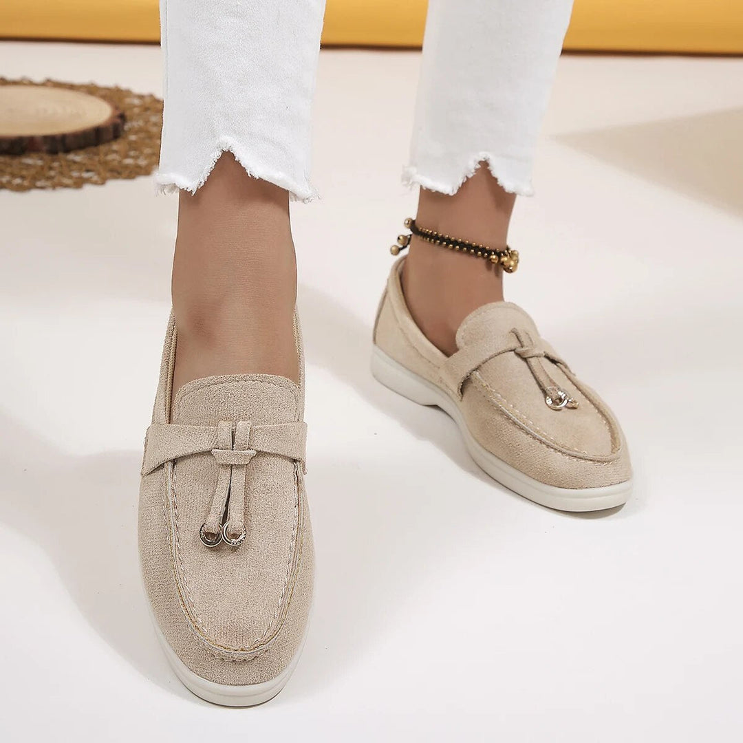 Mocassins Femmes Élégants en Cuir Synthétique - Confort Optimal et Style Intemporel, Disponible en Plusieurs Couleurs 8