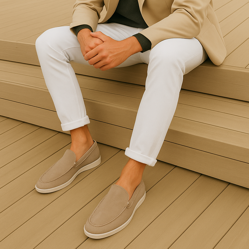 Mocassins Homme en Suède Premium, Confort Rembourré et Style Élégant, Tailles 40 à 46 6