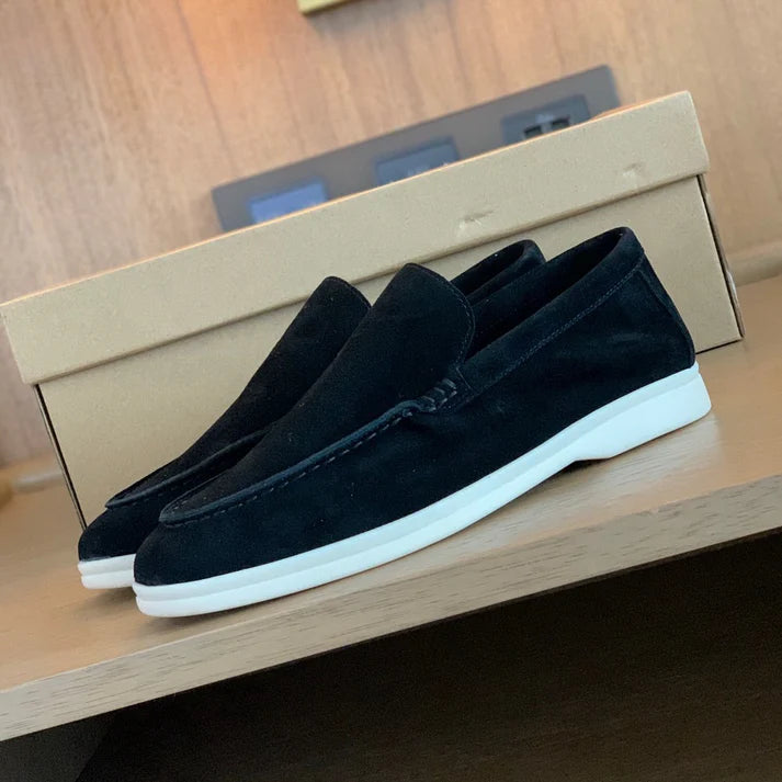 Mocassins Homme en Suède Premium – Confort et Élégance pour Toutes Occasions, Disponibles du 40 au 46 0