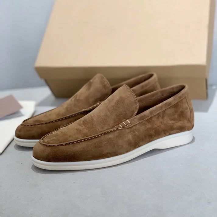 Mocassins Homme en Suède Premium – Confort et Élégance pour Toutes Occasions, Disponibles du 40 au 46 4