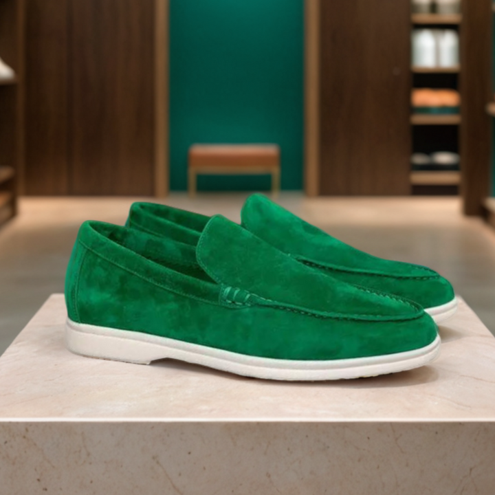 Mocassins en Suède Premium pour Hommes – Confort et Élégance, Semelles Rembourrées, Disponibles en Plusieurs Tailles 2