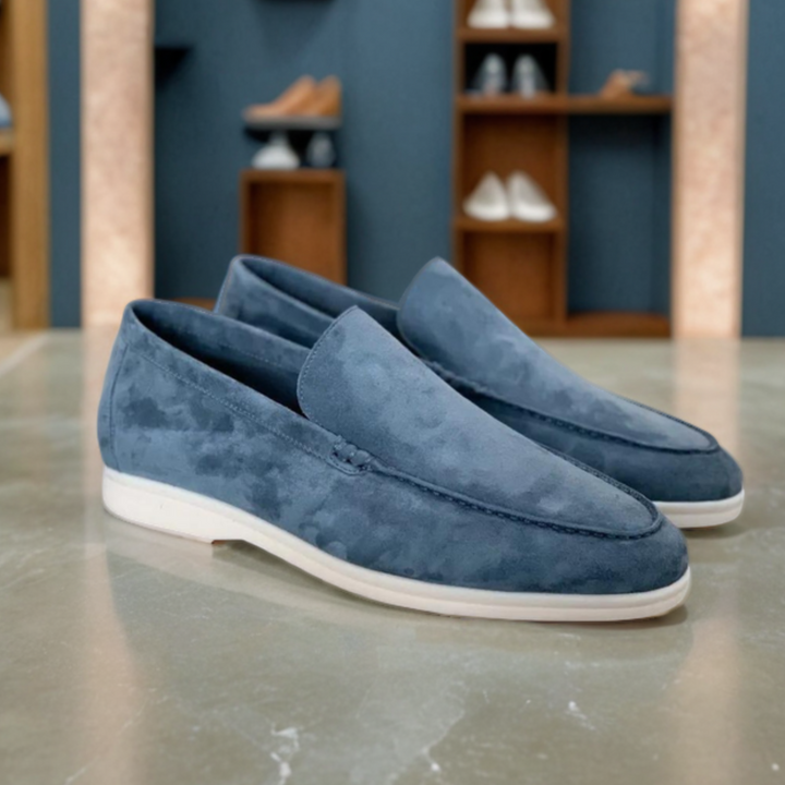 Mocassins en Suède Premium pour Hommes – Confort et Élégance, Semelles Rembourrées, Disponibles en Plusieurs Tailles 3