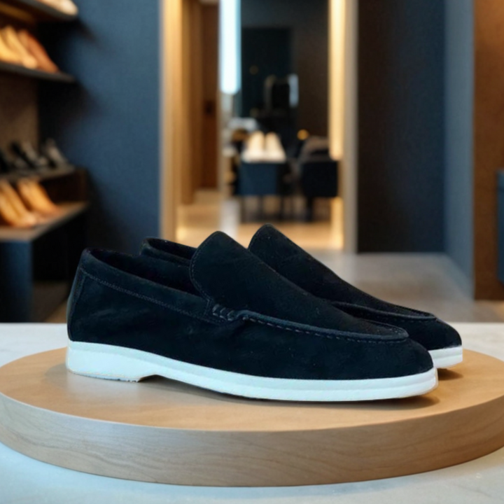 Mocassins en Suède Premium pour Hommes – Confort et Élégance, Semelles Rembourrées, Disponibles en Plusieurs Tailles 5