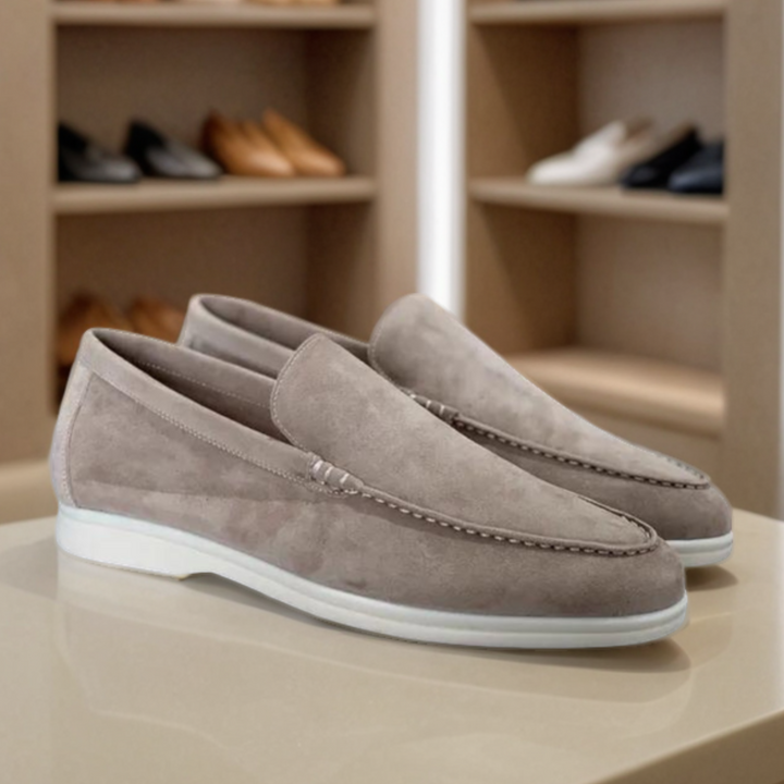 Mocassins en Suède Premium pour Hommes – Confort et Élégance, Semelles Rembourrées, Disponibles en Plusieurs Tailles 8