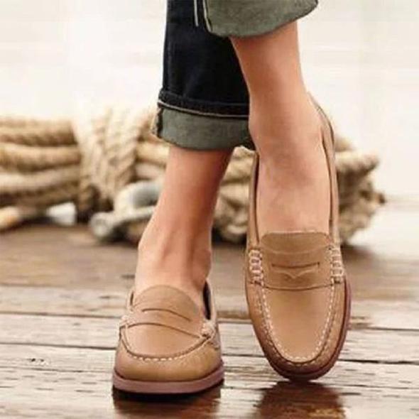 Mocassins pour Femmes Élégants avec Semelle Confortable – Chaussures Polyvalentes pour Toutes Occasions 1