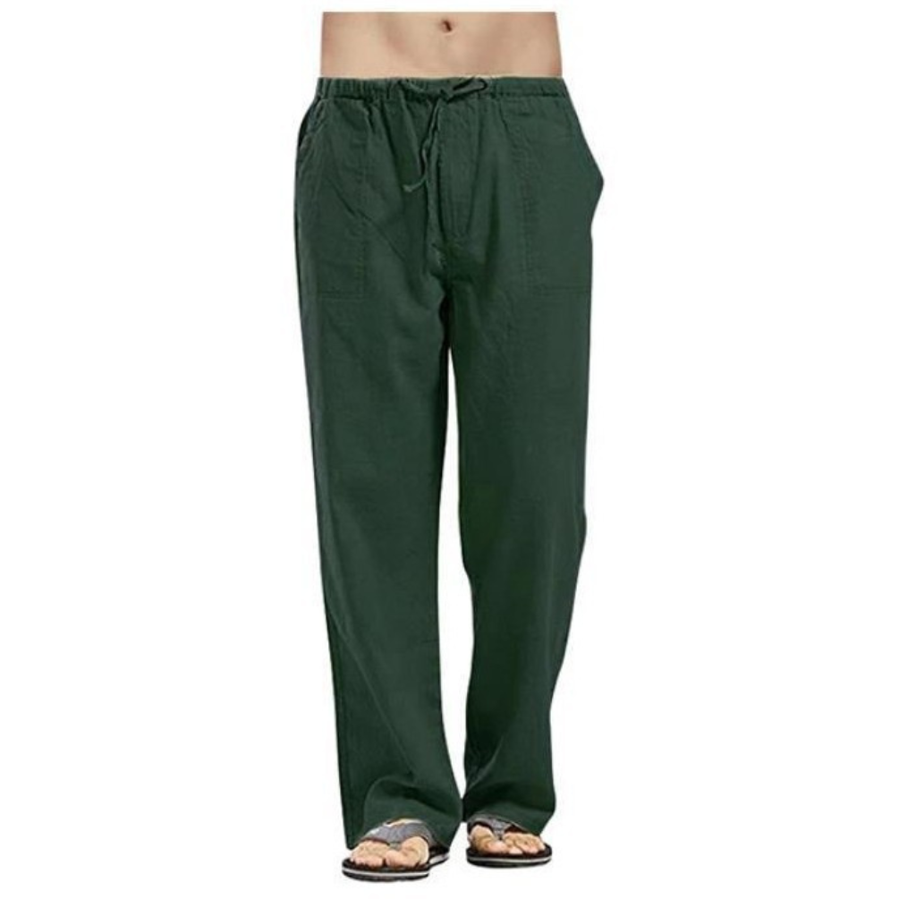 Pantalon en Lin Homme – Léger, Confortable et Idéal pour l’Été
