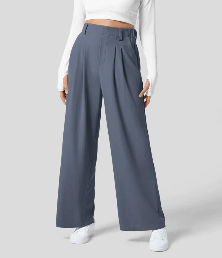 Pantalon Femme Ajusté en Tissu Élastique – Confort et Élégance pour Toutes les Morphologies 6