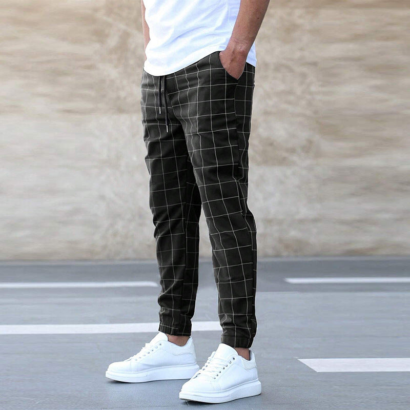 Pantalon de Loisirs Homme Bleu Ciel Taille M Polyester 1
