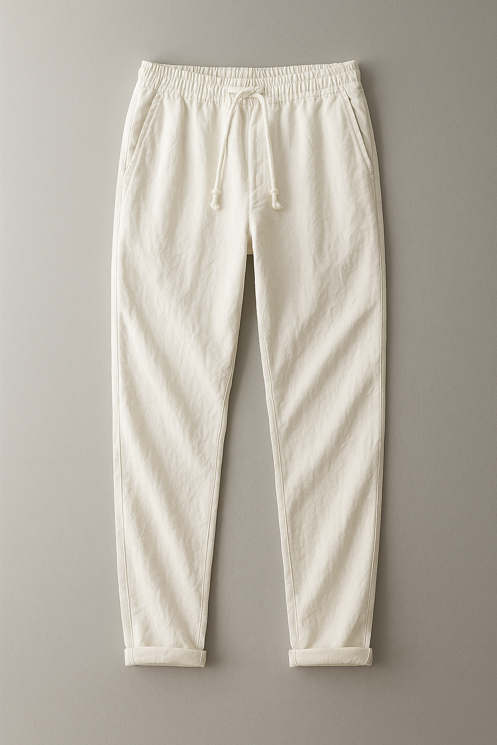 Pantalon en Lin Homme Ajusté – Légèreté et Confort pour un Style Élégant et Décontracté 0