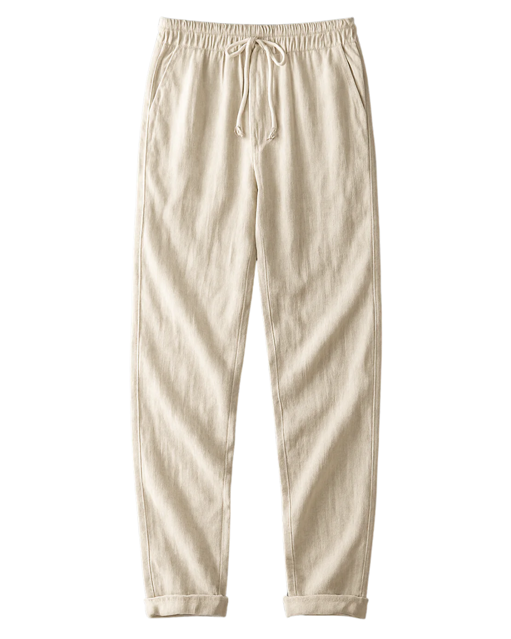 Pantalon en Lin Homme Ajusté – Légèreté et Confort pour un Style Élégant et Décontracté 1