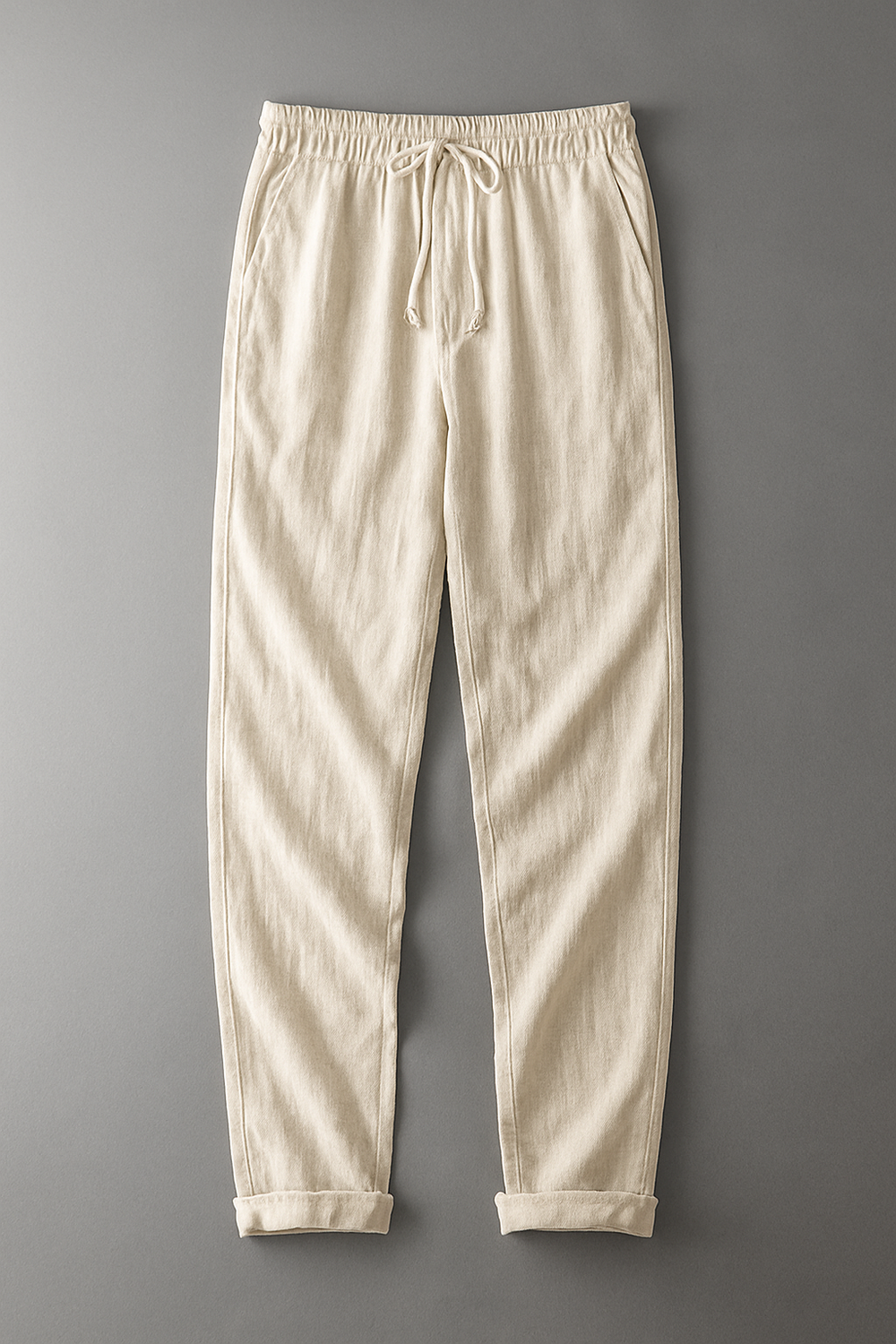 Pantalon en Lin Homme Ajusté – Légèreté et Confort pour un Style Élégant et Décontracté 2