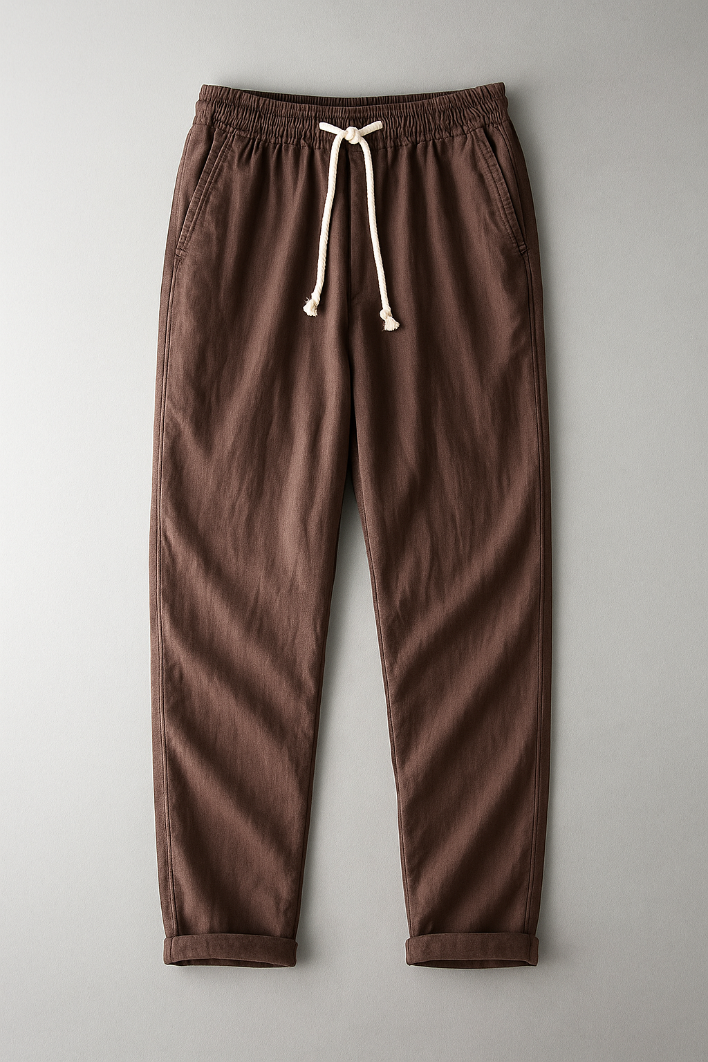 Pantalon en Lin Homme Ajusté – Légèreté et Confort pour un Style Élégant et Décontracté 4