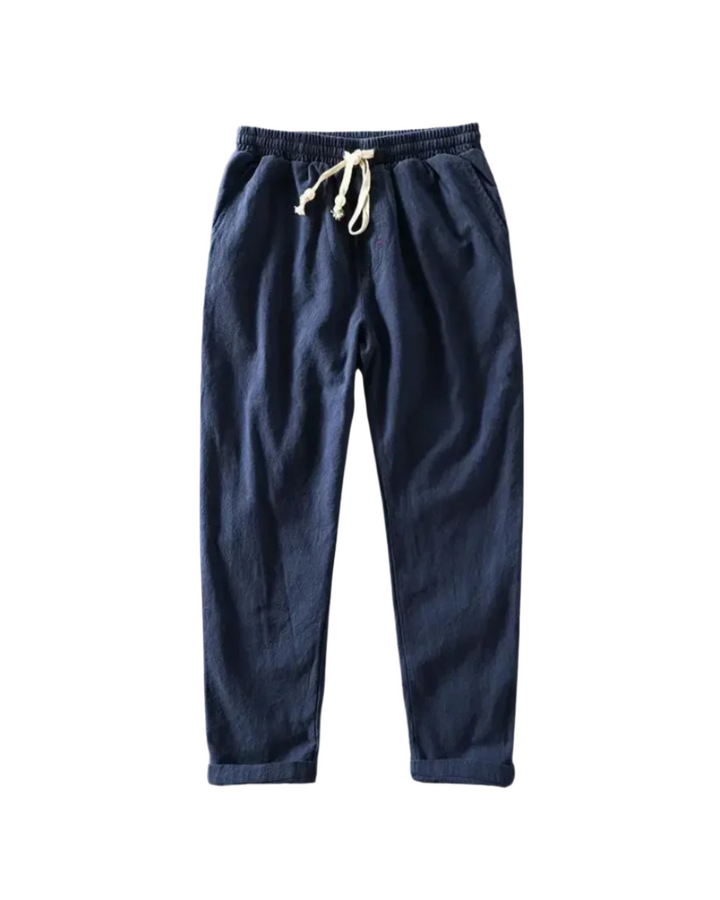 Pantalon en Lin Léger Homme – Confort, Élégance et Coupe Moderne pour Toutes Occasions 1