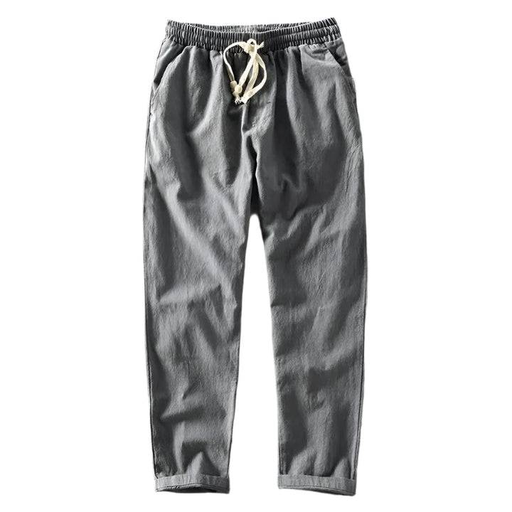 Pantalon en Lin Léger Homme – Confort, Élégance et Coupe Moderne pour Toutes Occasions 3