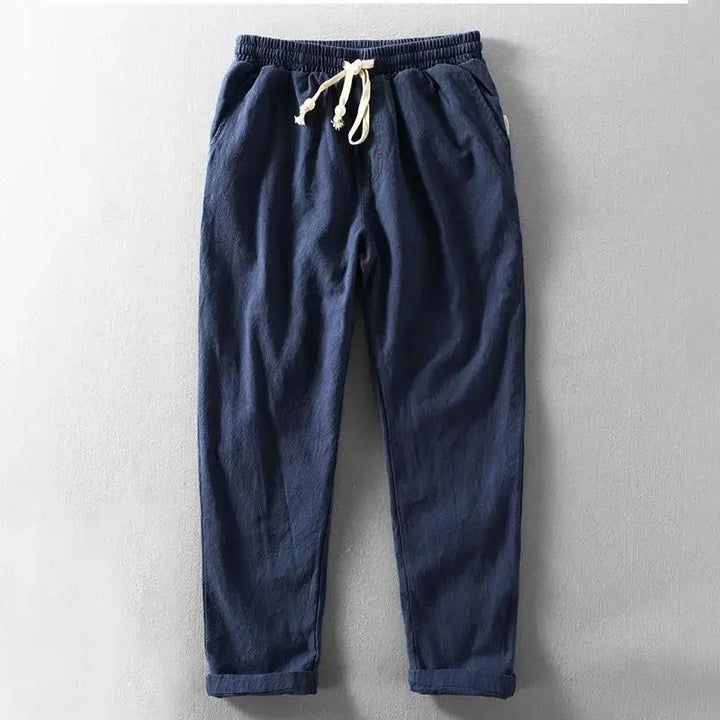 Pantalon en Lin Léger Homme – Confort, Élégance et Coupe Moderne pour Toutes Occasions 5