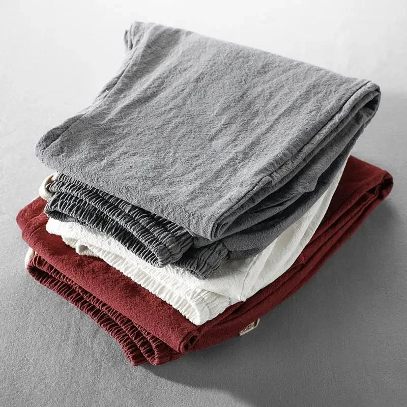Pantalon en Lin Léger Homme – Confort, Élégance et Coupe Moderne pour Toutes Occasions 6
