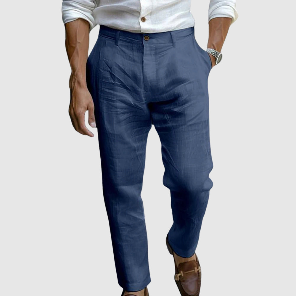 Pantalon en Lin pour Homme – Chic et Léger, Idéal pour l'Été 5