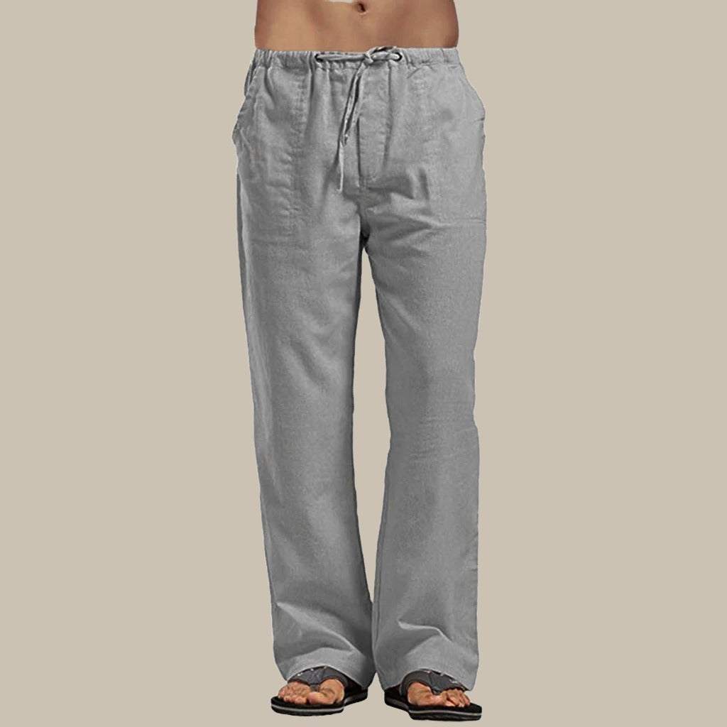 Pantalon en Lin pour Homme – Style Élégant et Confort Optimal pour l'Été 2