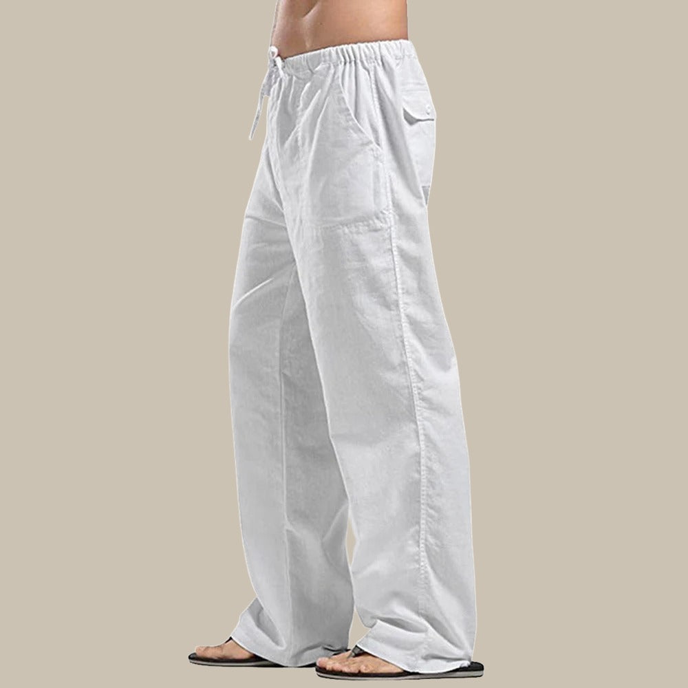 Pantalon en Lin pour Homme – Style Élégant et Confort Optimal pour l'Été 5