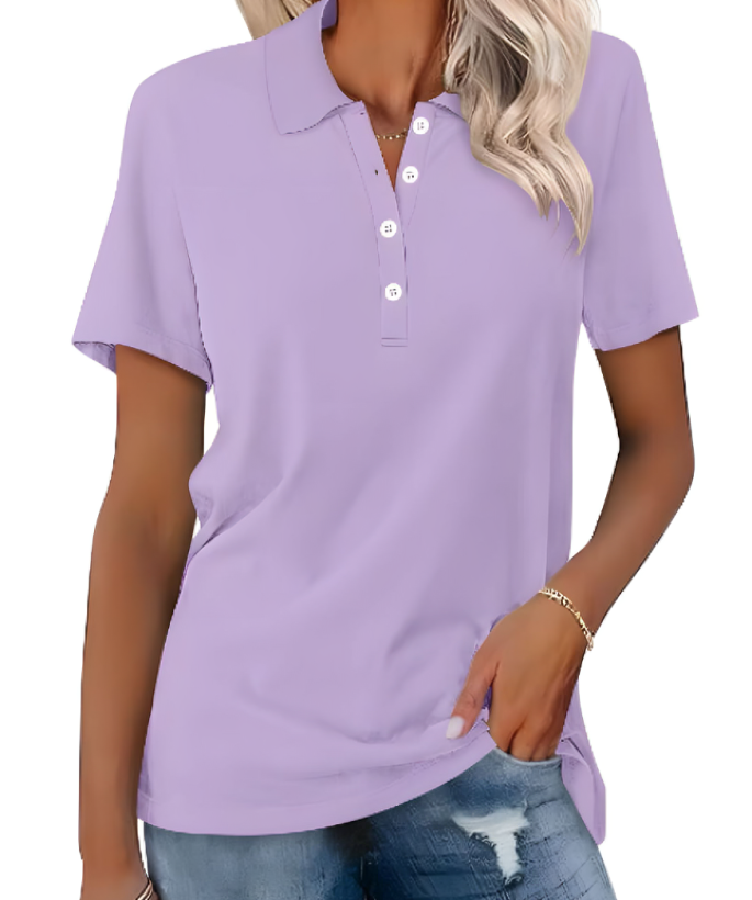Polo Femme Élégant et Confortable en Coton – Disponible de XS à 2XL 1