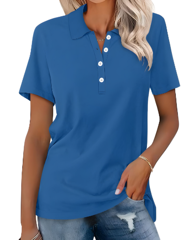 Polo Femme Élégant et Confortable en Coton – Disponible de XS à 2XL 2