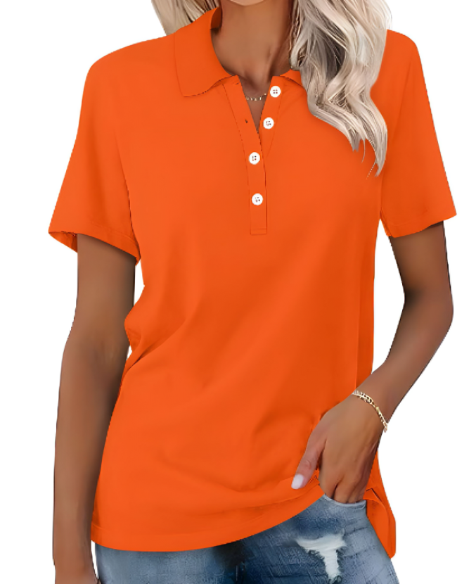 Polo Femme Élégant et Confortable en Coton – Disponible de XS à 2XL 3