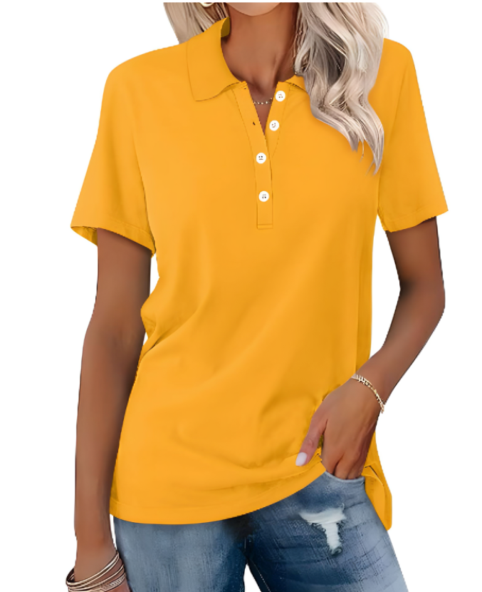 Polo Femme Élégant et Confortable en Coton – Disponible de XS à 2XL 6
