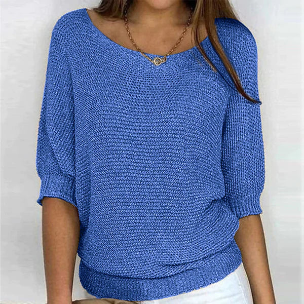 Pull Femme Confortable en Coton et Polyester – Style Élégant pour Toutes Occasions, Tailles S à 5XL 0