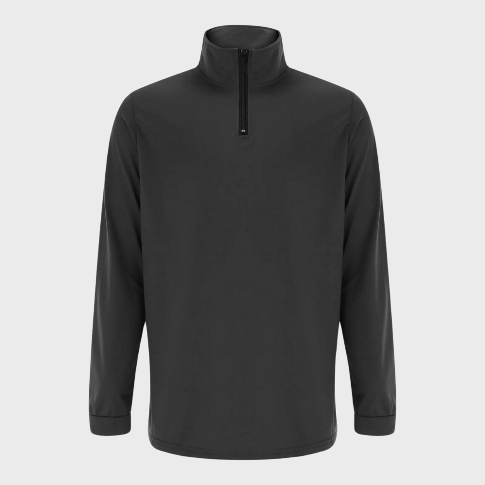 Pull d'hiver pour hommes avec col zippé – Confortable et élégant en plusieurs couleurs 4