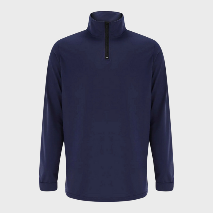 Pull d'hiver pour hommes avec col zippé – Confortable et élégant en plusieurs couleurs 5